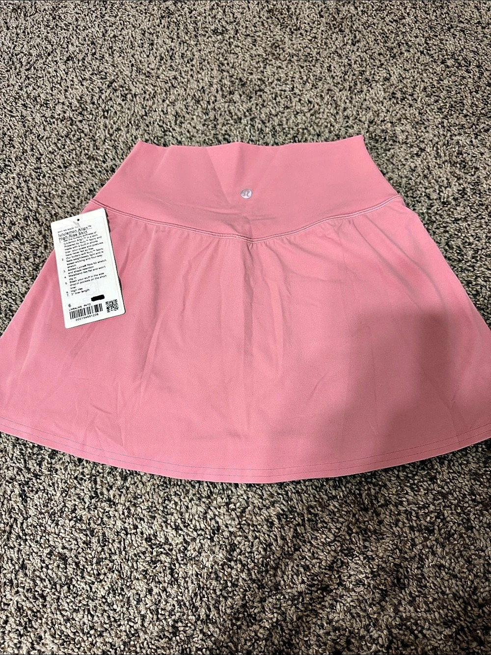lululemon Align High-Rise Skirt High-Rise Athletic Skirt in Pink Size 6 NWT